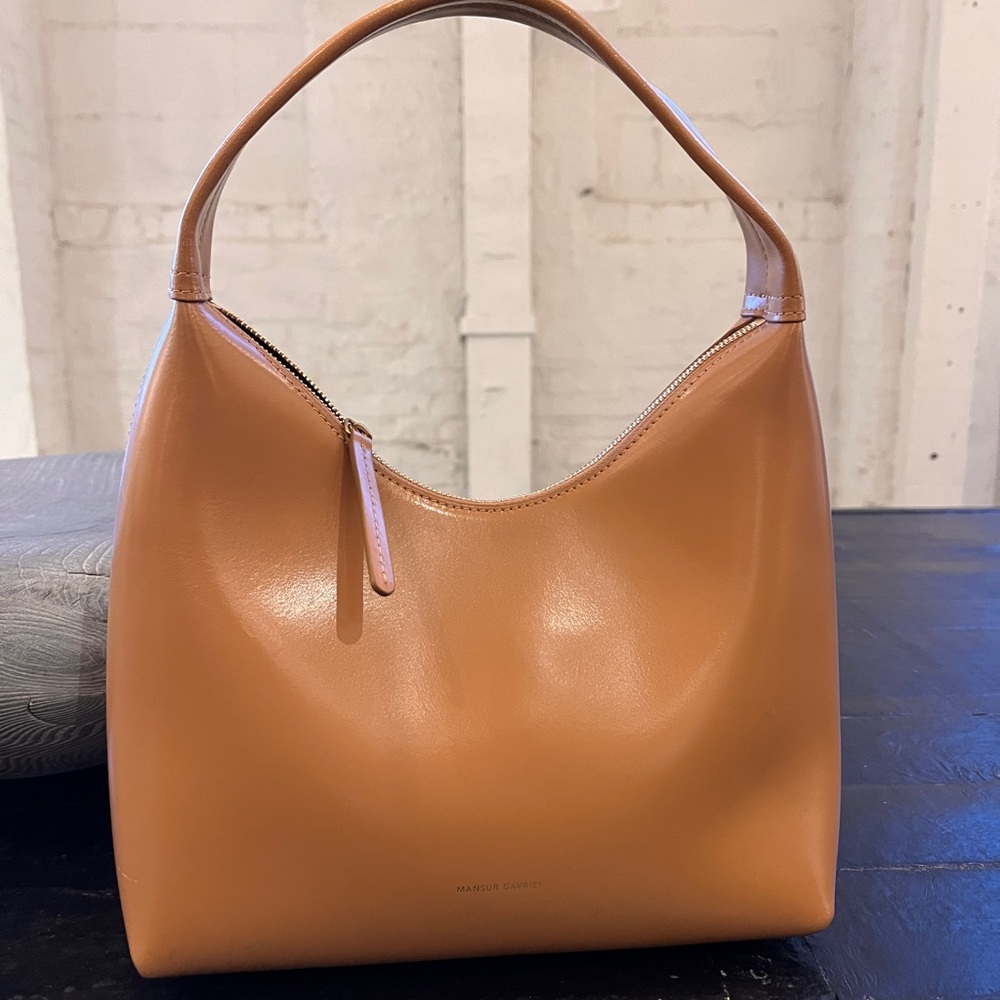 Mansur Gavriel 2021 Candy Caramel Leather Bag